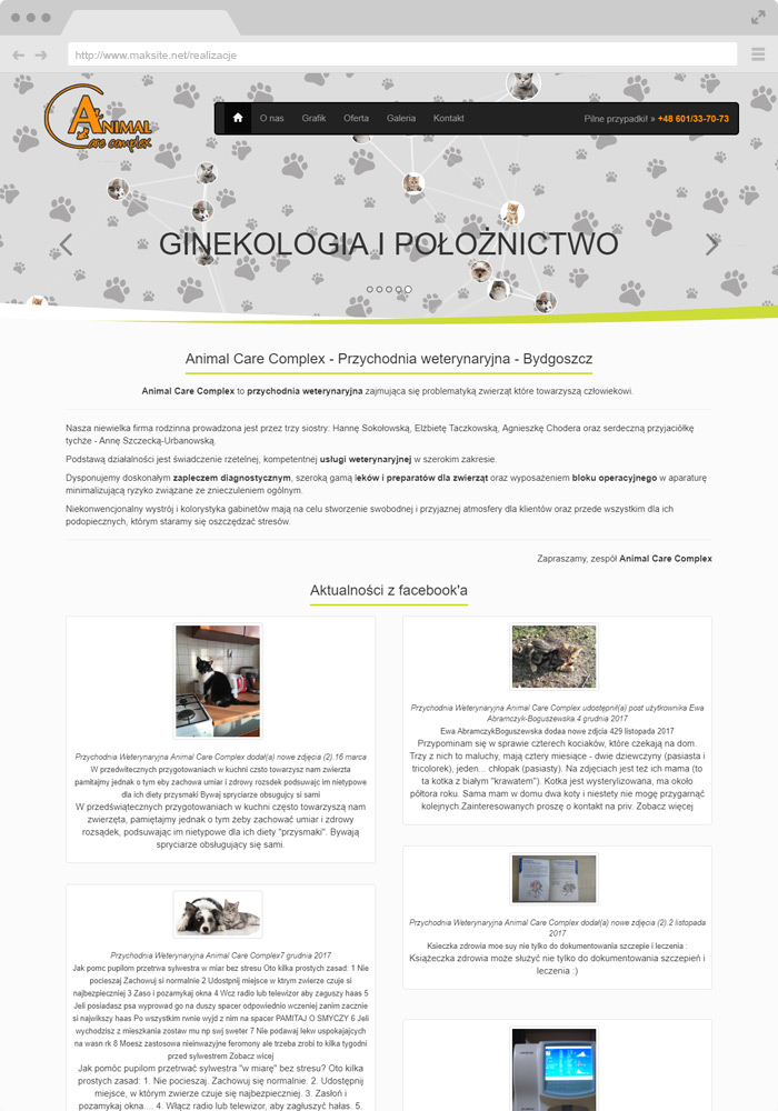 Przychodnia weterynaryjna Bydgoszcz - Animal Care Complex