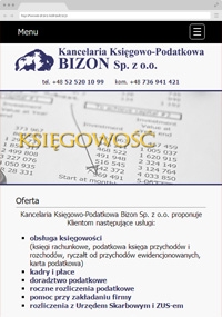 Kancelaria Księgowo-Podatkowa Bizon Sp. z o.o.