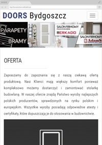 DOORS Salon Firmowy Drzwi i Okien w Bydgoszczy