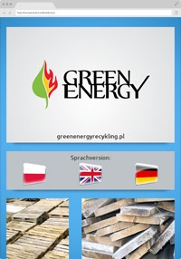 Grüne Energie - Recycling Holz