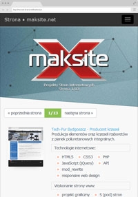 Web Design - Bydgoszcz - Maksite