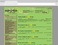 Maksitech - Grafika, WWW, Programowanie, Przykłady - Blog