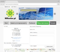 MRSolar - Systemy Energooszczędne - Fotowoltaika - LED