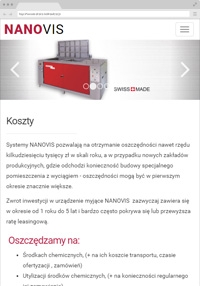 NANOVIS - Myjki do materiałów tampodrukowych