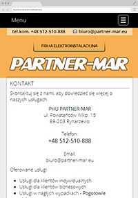 Electrical installation company PARTNER-MAR