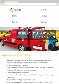 POLFAB - Mobile steam cleaner Bydgoszcz