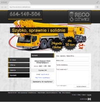 Rego - Crane services, mobile crane