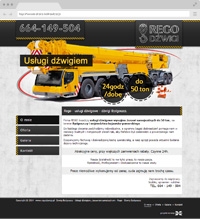 Rego - Crane services, mobile crane