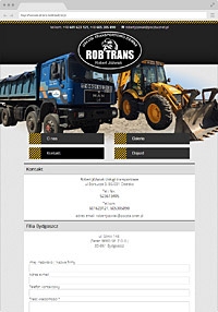 Rob-Trans Bydgoszcz - Transport and earth services