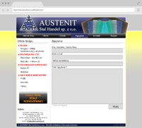 Austenit Steel Trade - Offer of plastic plates