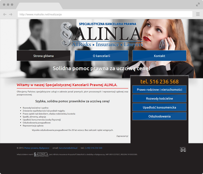 Kancelaria Prawna ALINLA - Specjalistyczna pomoc prawna