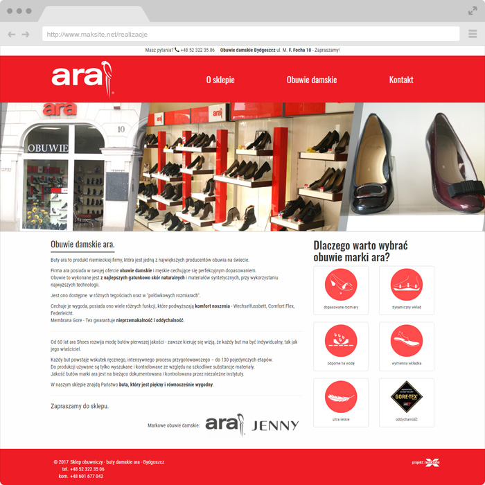 Ara women's shoes in Bydgoszcz