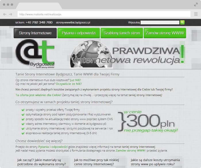 Special Website Templates offer