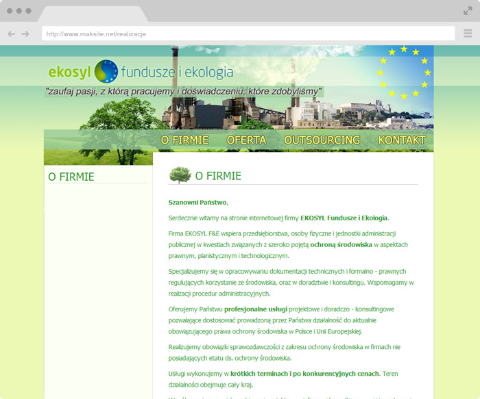 Fundusze i Ekologia - Ekosyl - Fundusze Unijne