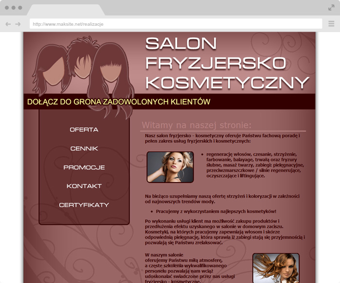 Fryzjer Kosmetyczka Bydgoszcz - Salon Fryzjerski Kosmetyczny