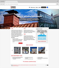 projekt strony internetowej