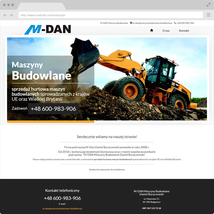 M-DAN Construction Equipment
