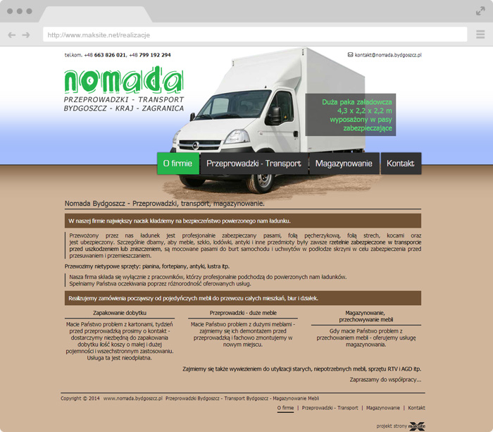 Nomada Removals - Transport