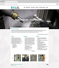 projekt strony internetowej