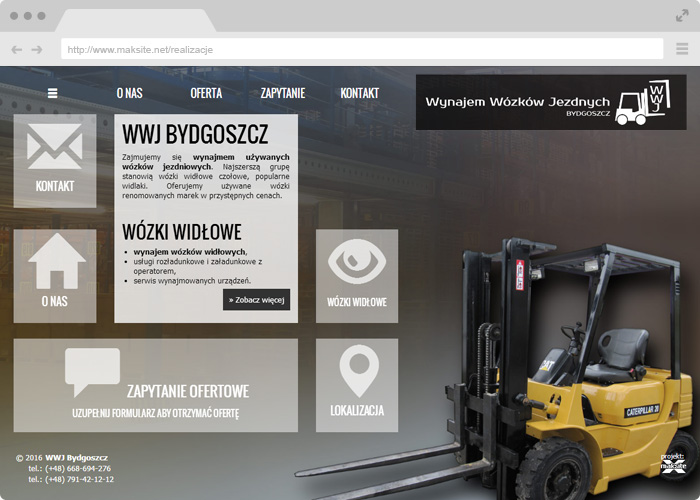 WWJ - Wynajem wózków jezdniowych - Bydgoszcz